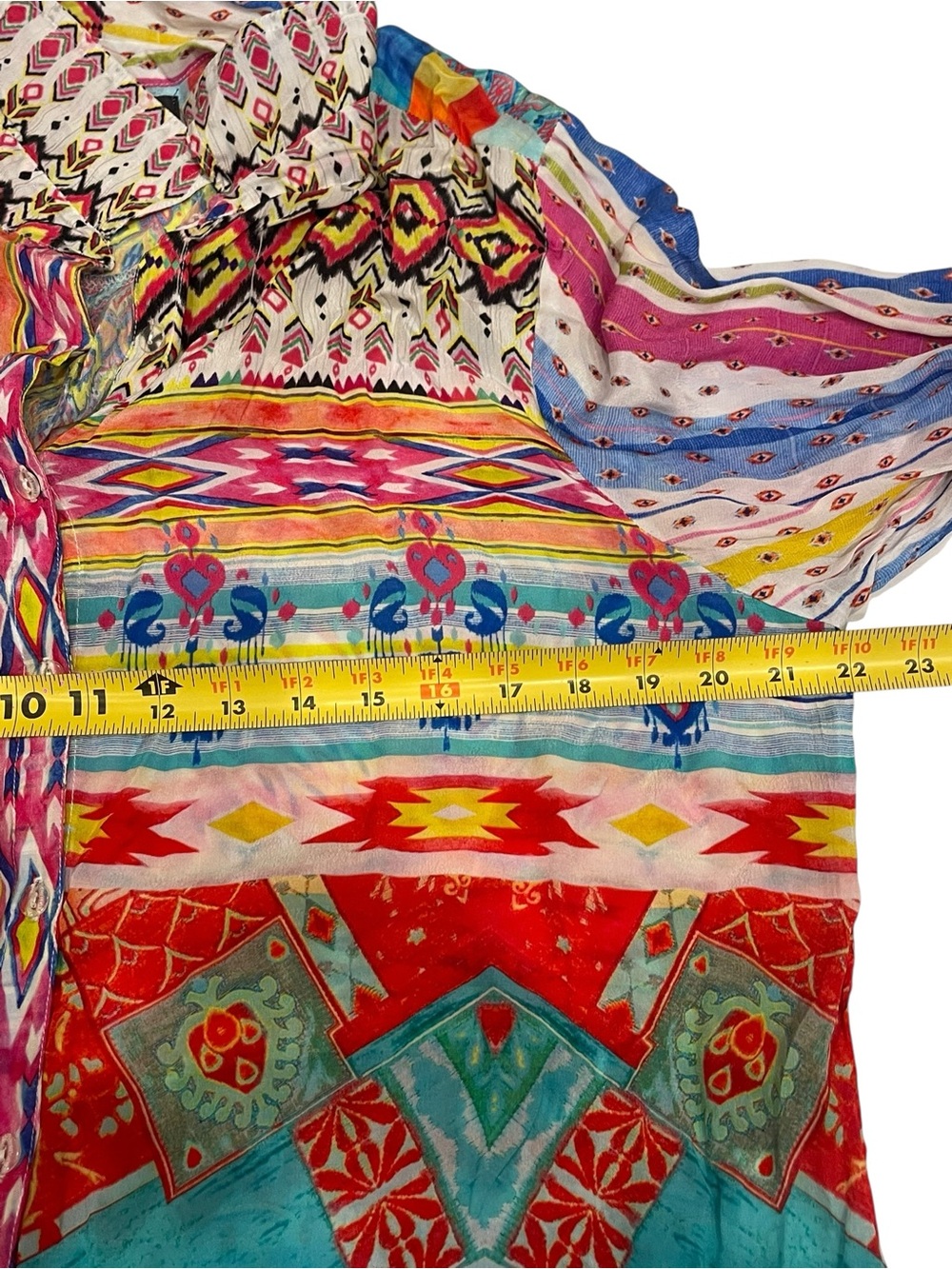 Shana Woman button-up Silk shirt Size:L - Picture 7 of 11